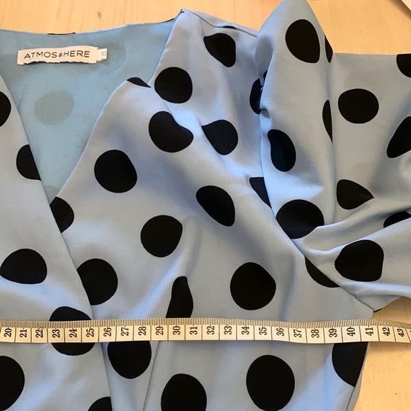 Atmos&Here wrap dress, s10 - Picture 9 of 10